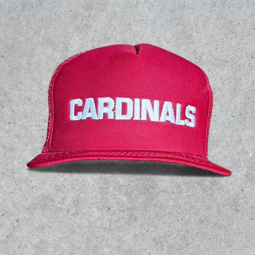 Vintage 80’s St. Louis Football Cardinals Snapback Trucker Hat